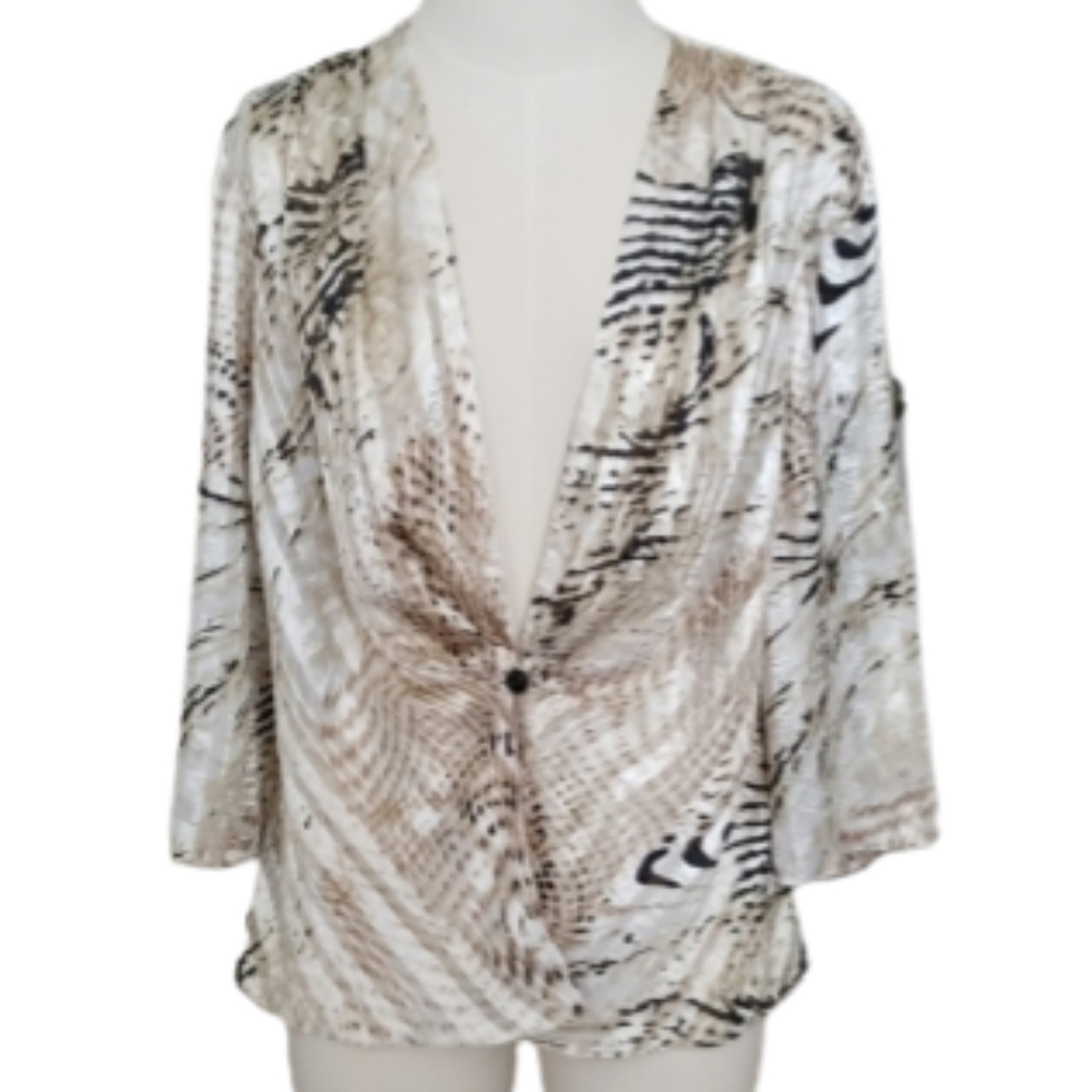 Alex evenings very lightweight jacket 1 button Lg